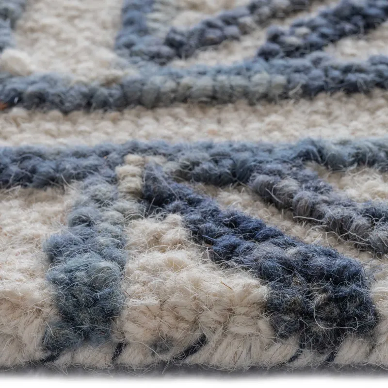 Escape Denim Rectangle Rug - 5\' x 8\'