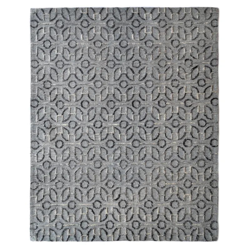 Pulse Graphite Rectangle Rug - 5\' x 8\'