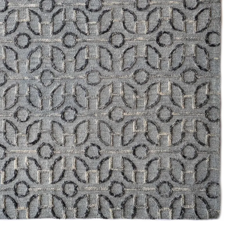 Pulse Graphite Rectangle Rug - 5\' x 8\'