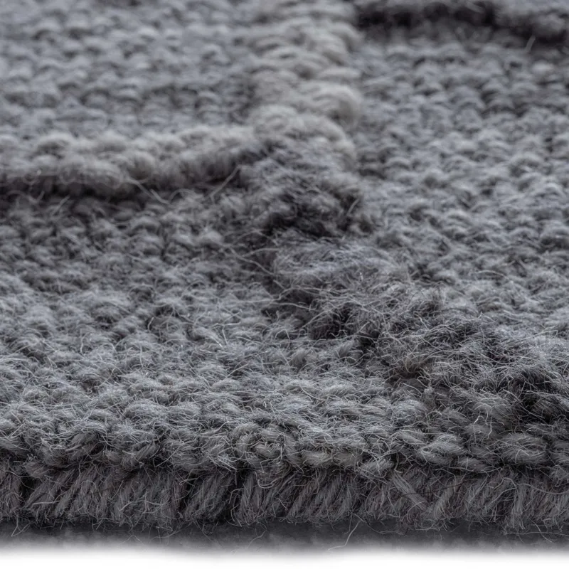 Pulse Graphite Rectangle Rug - 5\' x 8\'