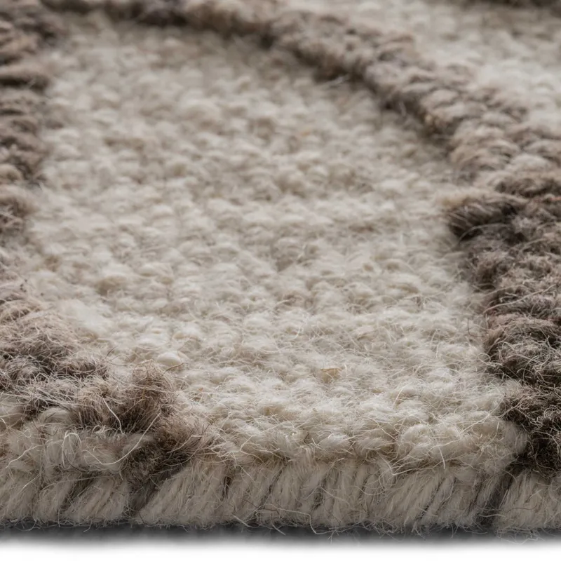 Pulse Mushroom Cream Rectangle Rug - 8\' x 10\'