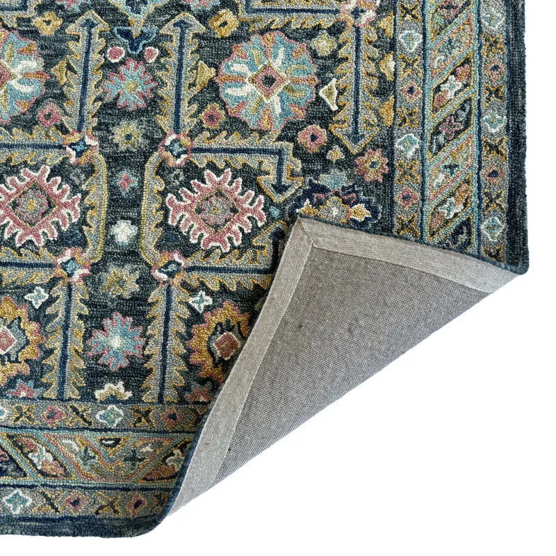 Avanti-Villa Dark Green Rectangle Rug - 2\'6\" x 8\'6\"