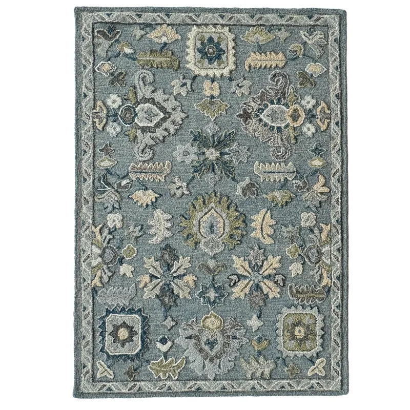Avanti-Contessa Azure Rectangle Rug - 7\'9\" x 10\'9\"