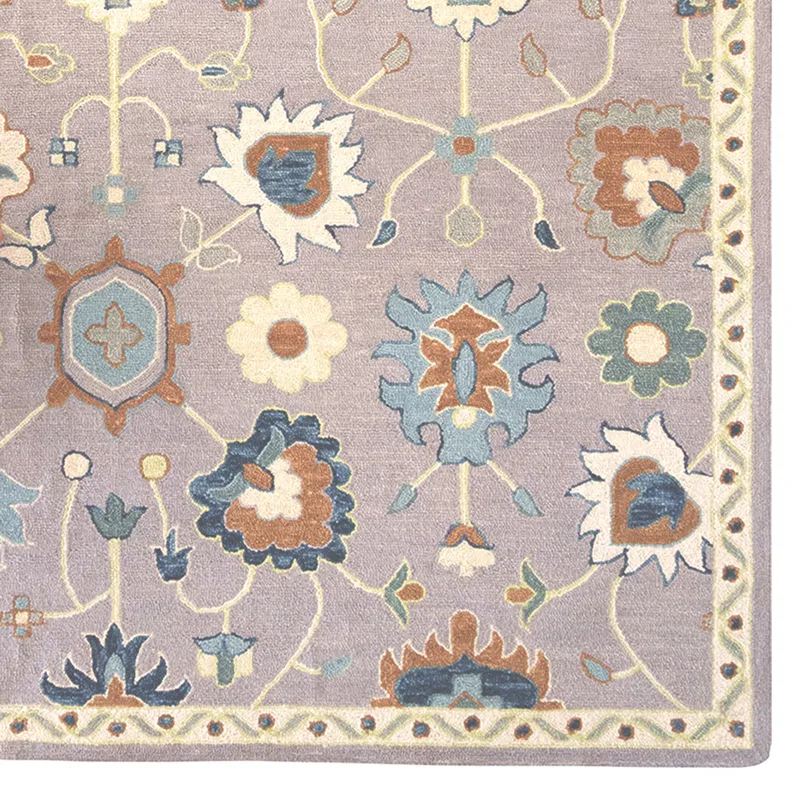 Avanti-Mahal Silver Rectangle Rug - 9\' x 12\'