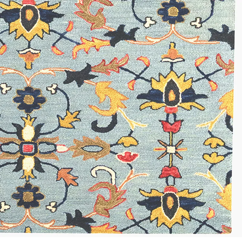 Avanti-Serapi Misty Blue Rectangle Rug - 2\'6\" x 8\'6\"