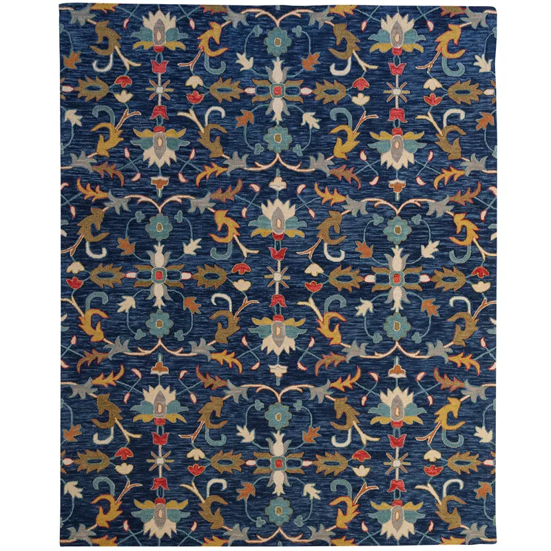 Avanti-Serapi Ink Rectangle Rug - 7\'9\" x 10\'9\"