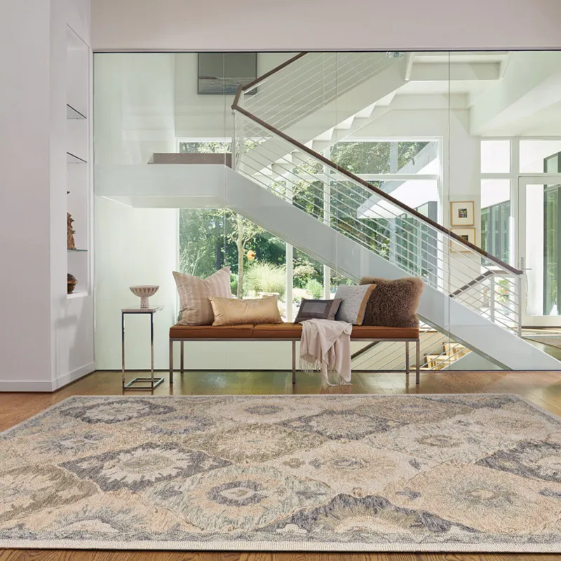 Avanti-Panel Greystone Rectangle Rug - 3\'6\" x 5\'6\"