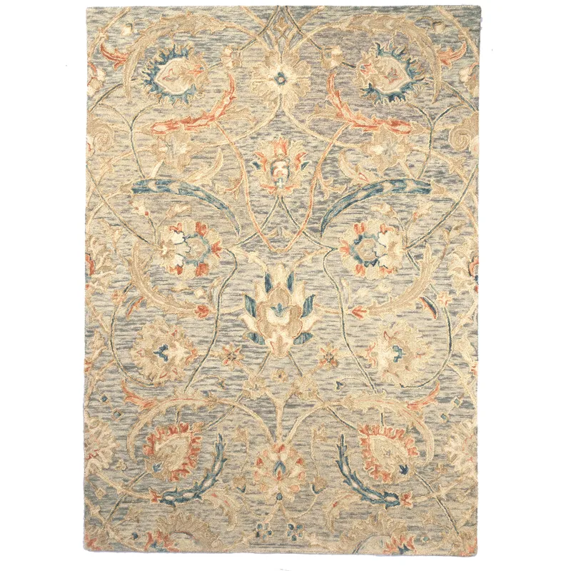 Avanti-Vivienne Grotto Blue Rectangle Rug - 9\' x 12\'