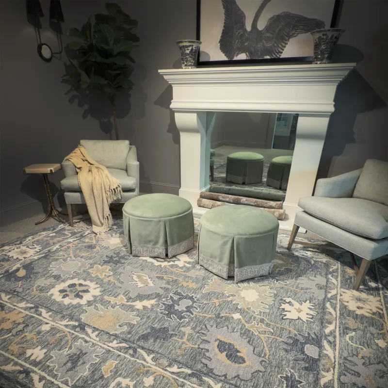 Avanti-Beatrice Stonewash Denim Rectangle Rug - 9\' x 12\'