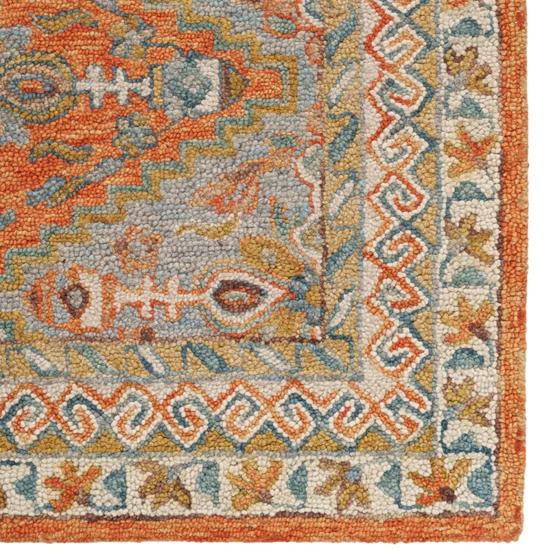 Avanti-Kazak Slate Terra Runner Rug - 2'6" x 8'6"