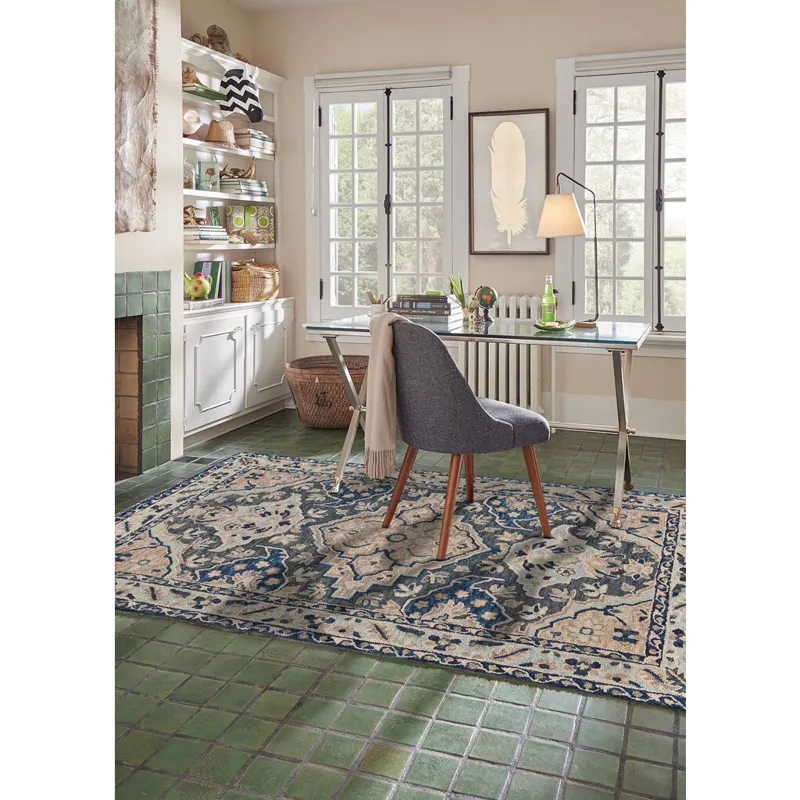 Avanti-Wyman Ink Runner Rug - 2'6" x 8'6"