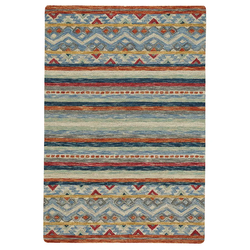 Avanti-Kelim Multi Rectangle Rug - 9\' x 12\'
