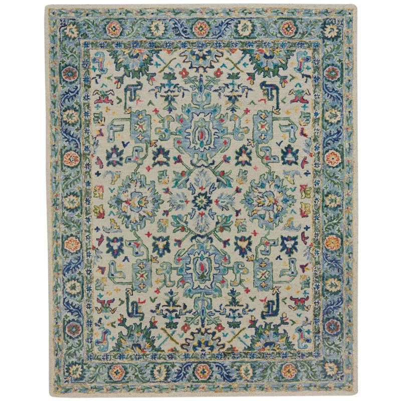 Avanti-Avondale Ivory Multi Rectangle Rug - 5\' x 8\'