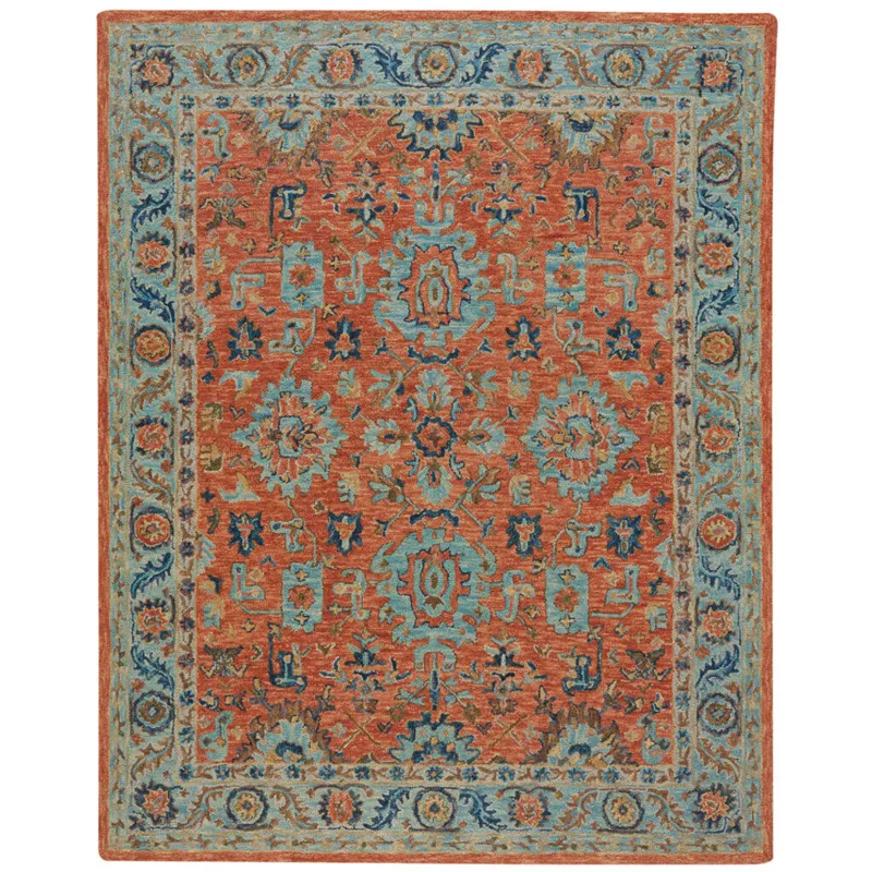 Avanti-Avondale Terra Blue Rectangle Rug - 7\'9\" x 10\'9\"