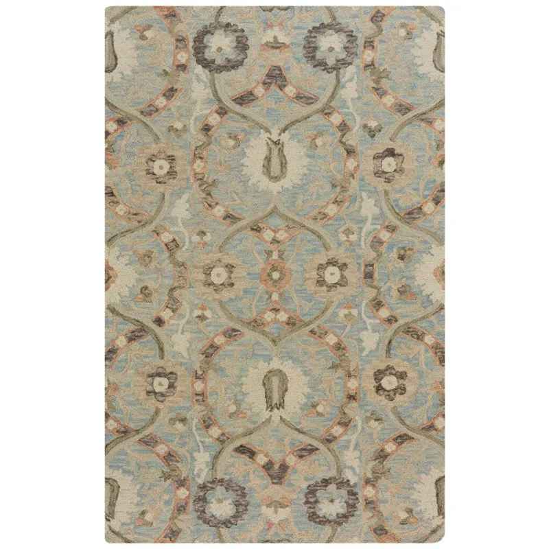 Avanti-Bartlett Blue Pearl Rectangle Rug - 3\'6\" x 5\'6\"