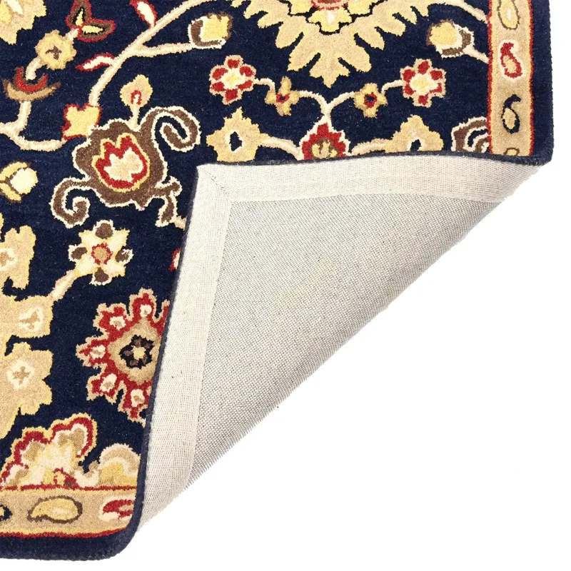 Persia-Mahal Navy Rectangle Rug - 2\'6\" x 8\'6\"