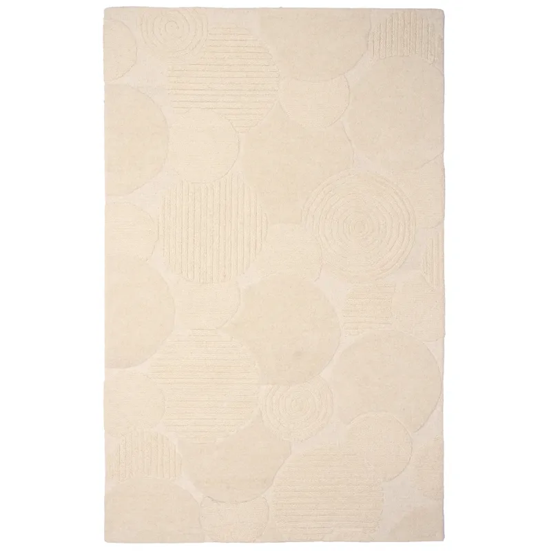 Zen Garden Sand Rectangle Rug - 3\'6\" x 5\'6\"