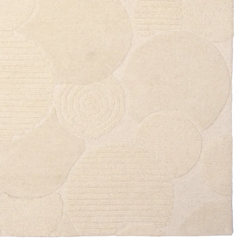 Zen Garden Sand Rectangle Rug - 3\'6\" x 5\'6\"