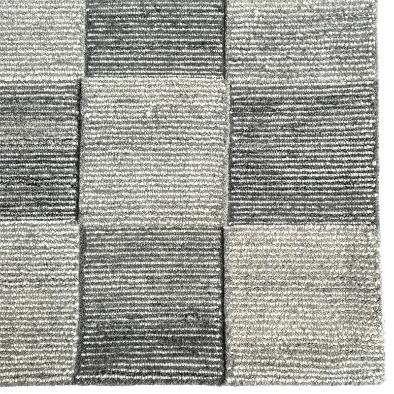 Matrix Graphite Rectangle Rug - 5\' x 8\'