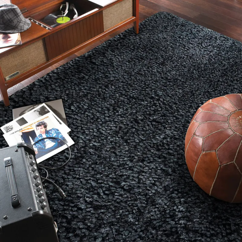 Felicity Shag Steel Rectangle Rug - 7\' x 9\'