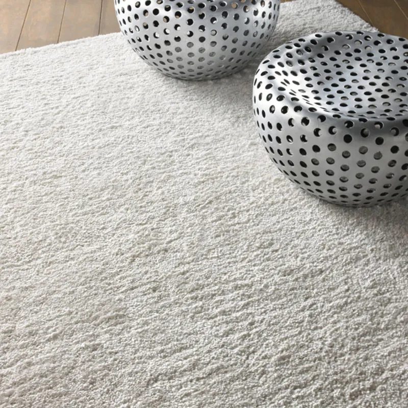 Felicity Shag Ivory Rectangle Rug - 5\' x 8\'