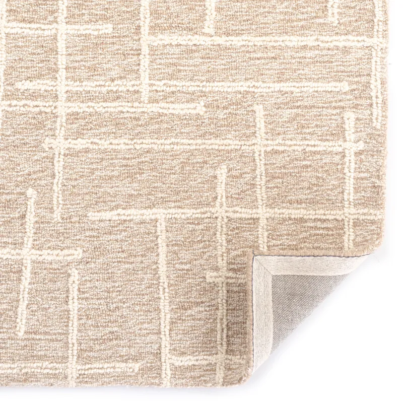 Lineas Canvas Rectangle Rug - 9\' x 12\'