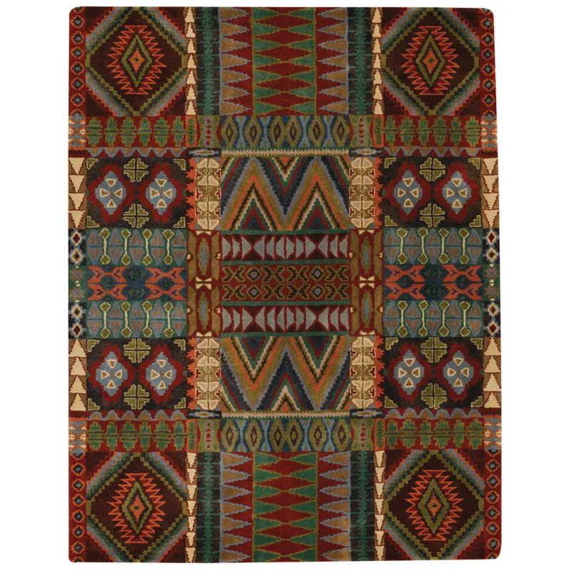 Great Plains Multi Rectangle Rug - 7\' x 9\'