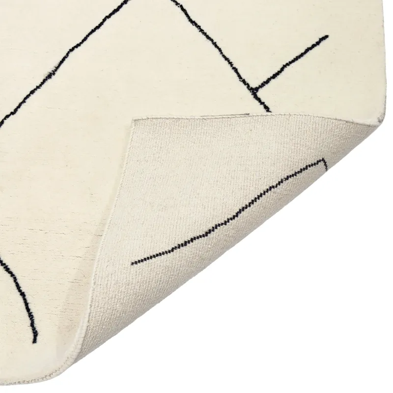 Sahara Salt Rectangle Rug - 5\' x 8\'