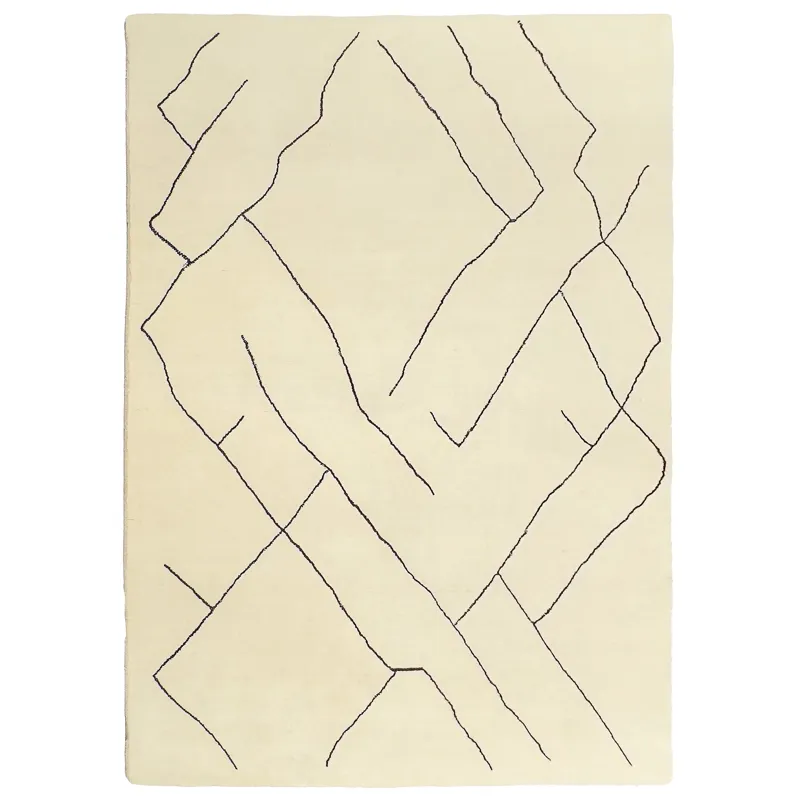 Sahara Salt Rectangle Rug - 5\' x 8\'