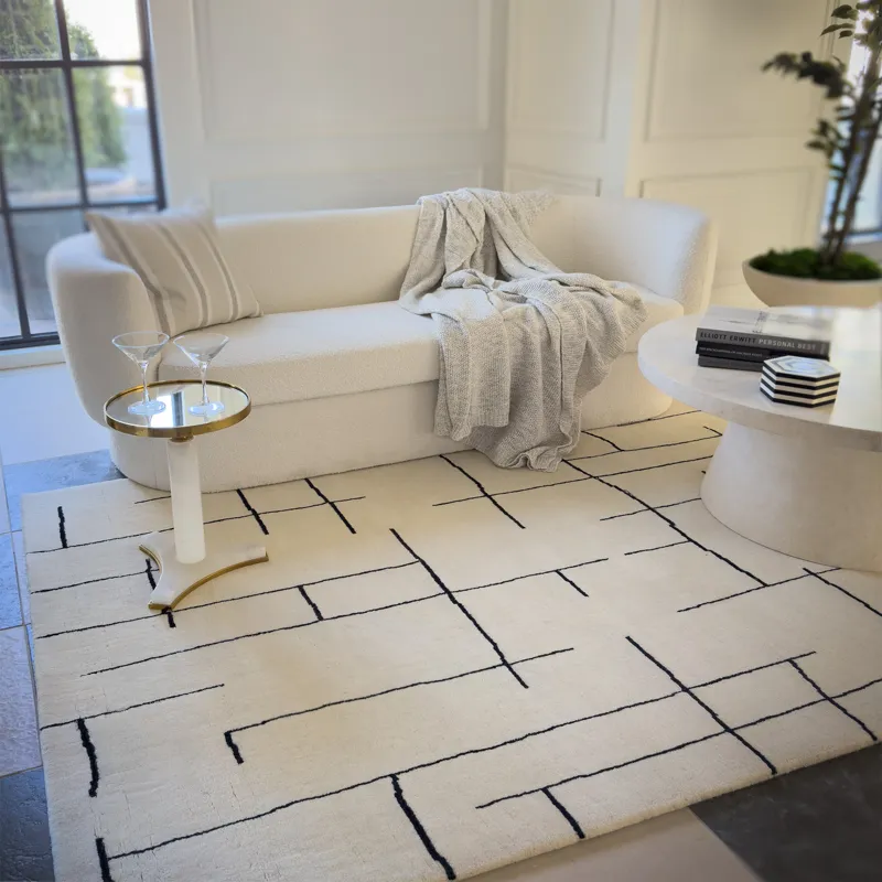 Sahara Chalk Rectangle Rug - 7\'6\" x 9\'6\"