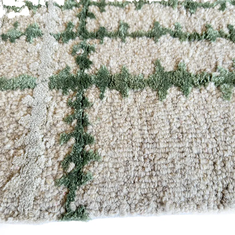 Tartan Moss Rectangle Rug - 5\' x 8\'