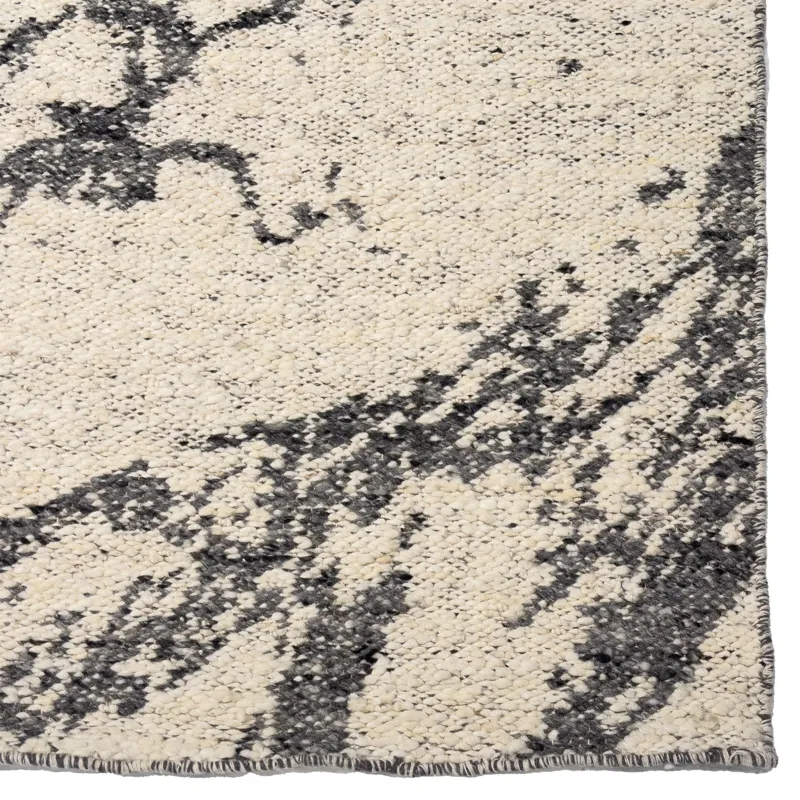 York-Marble Charcoal Rectangle Rug - 7\'6\" x 9\'6\"