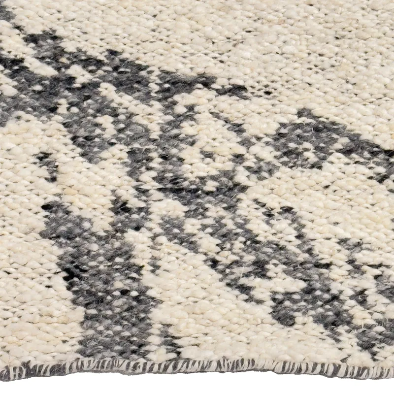 York-Marble Charcoal Rectangle Rug - 7\'6\" x 9\'6\"