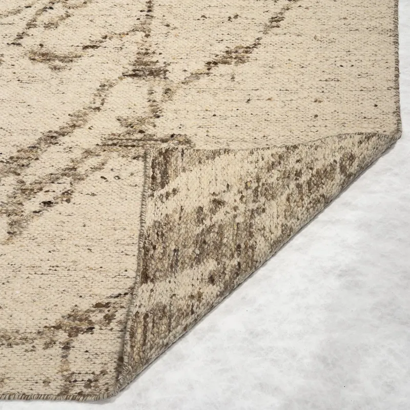 York-Marble Beige Rectangle Rug - 9\' x 12\'