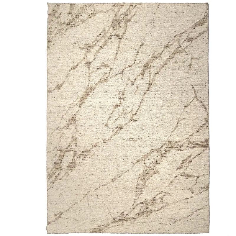 York-Marble Beige Rectangle Rug - 9\' x 12\'
