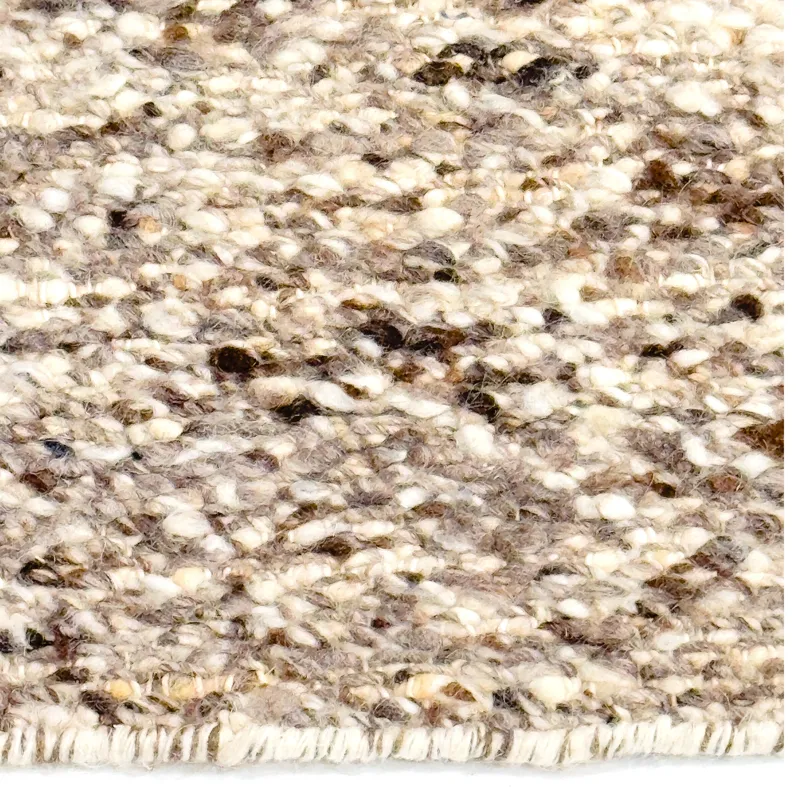 York-Marble Brown Rectangle Rug - 5\' x 8\'