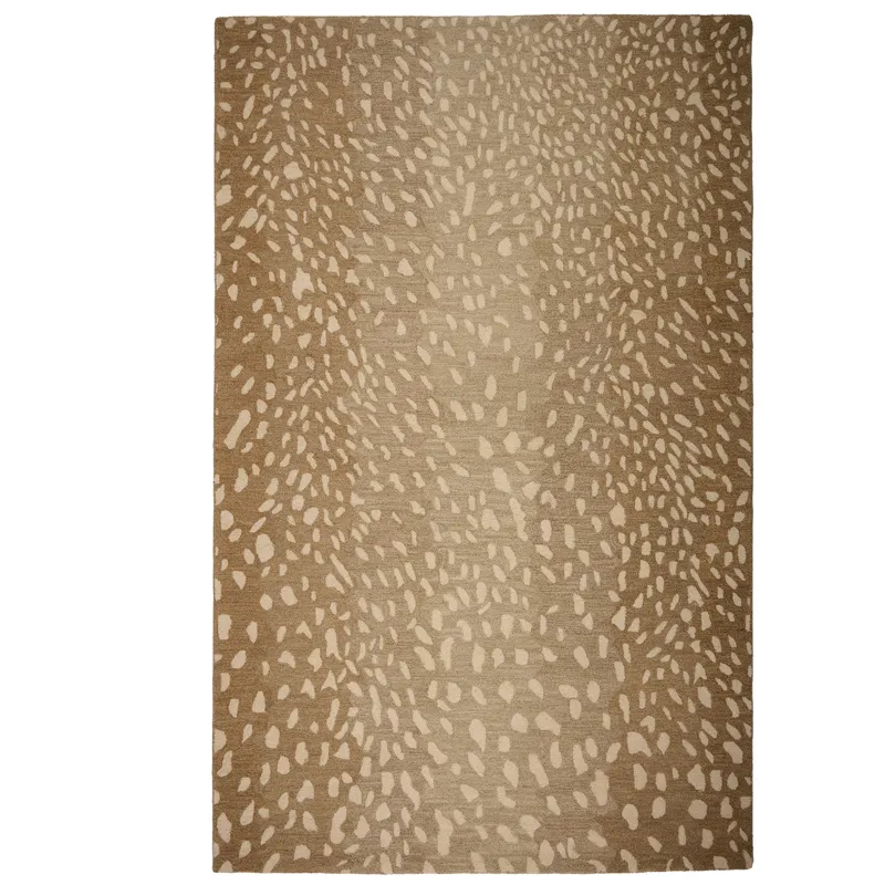 Serengeti-Antelope Beige Rectangle Rug - 2'6" x 8'6"