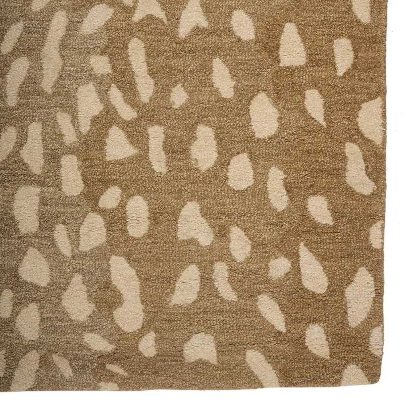 Serengeti-Antelope Beige Rectangle Rug - 7\'9\" x 10\'9\"