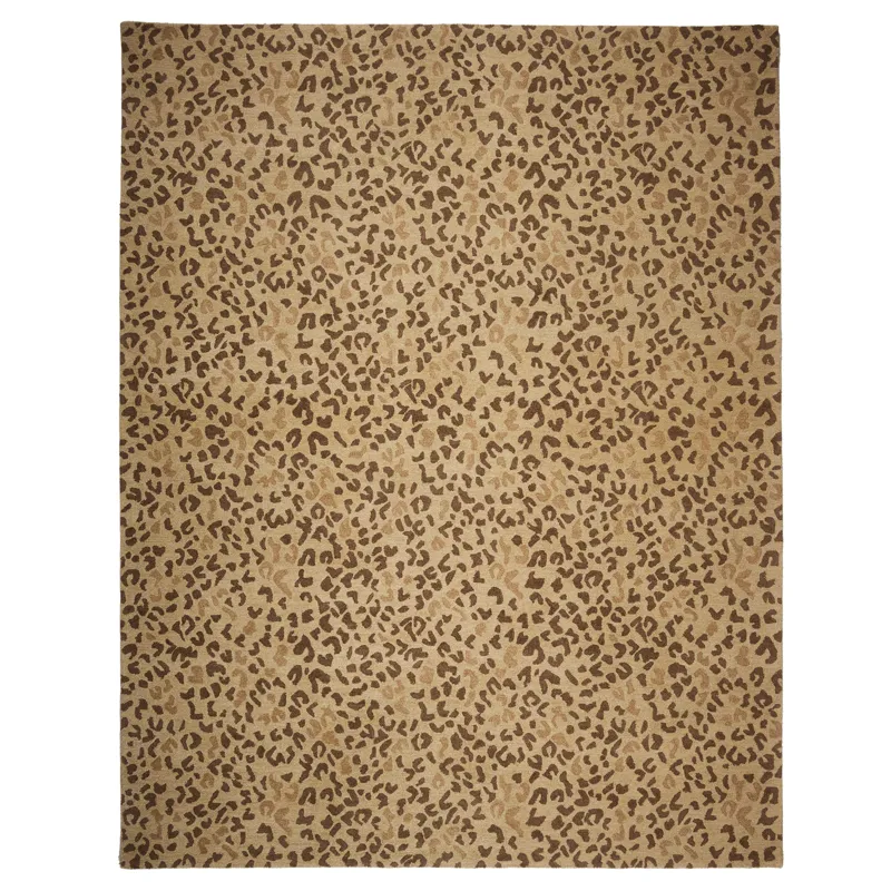 Serengeti-Cheetah Plains Rectangle Rug - 5\' x 8\'