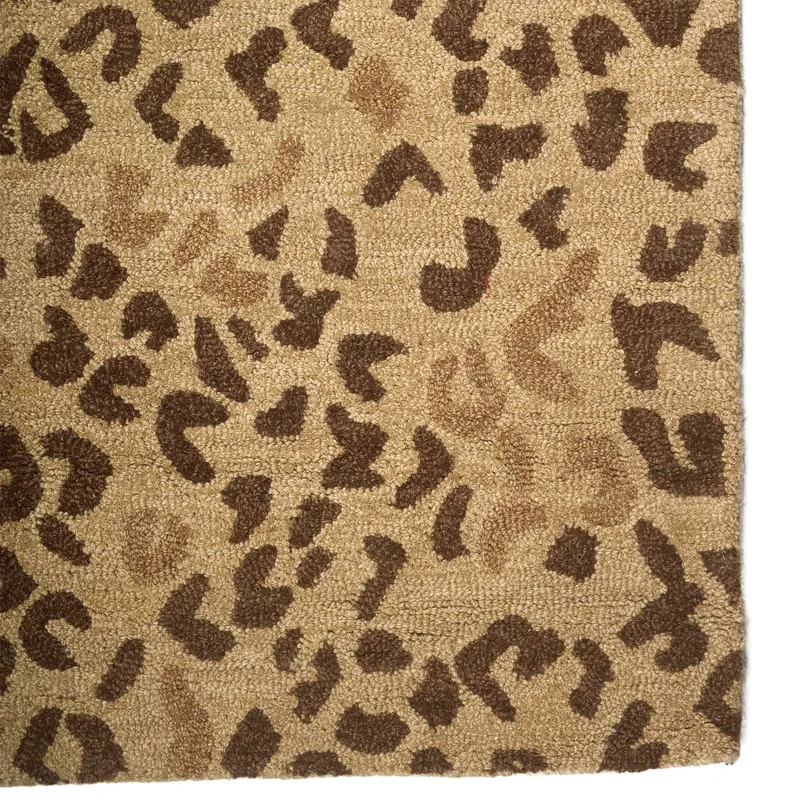 Serengeti-Cheetah Plains Rectangle Rug - 5\' x 8\'