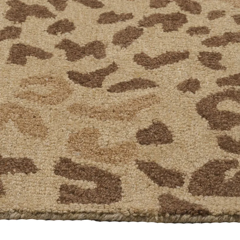 Serengeti-Cheetah Plains Rectangle Rug - 5\' x 8\'
