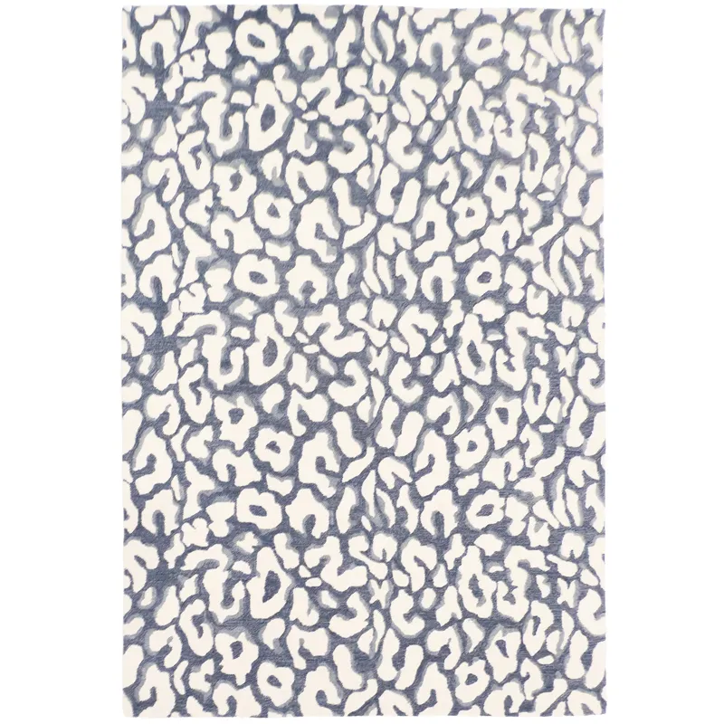 Serengeti-Leopard Sky Rectangle Rug - 2\'6\" x 8\'6\"