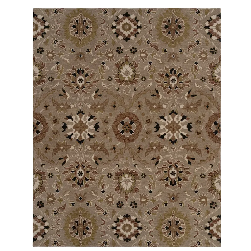 Azari-Keshan Oxford Tan Rectangle Rug - 2\'6\" x 8\'6\"