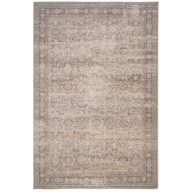 Avery-Bahktiar Stormy Gray Rectangle Rug - 9\'2\" x 12\'5\"