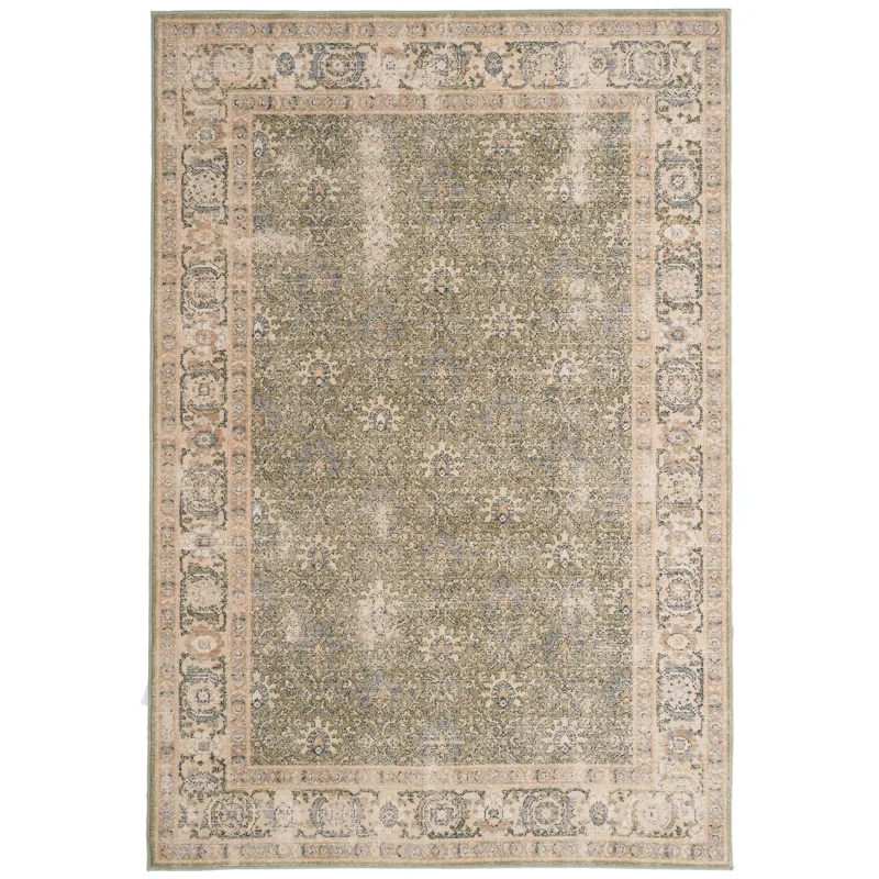 Avery-Keshan Sage Rectangle Rug - 7\'10\" x 11\'10\"