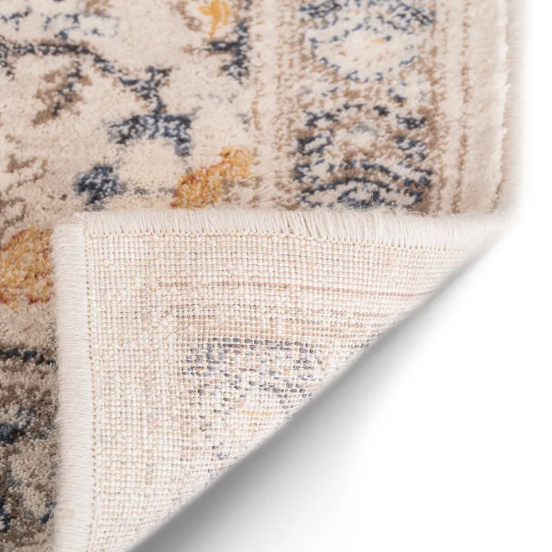 Avery-Keshan Slate Linen Rectangle Rug - 5\'3\" x 7\'6\"