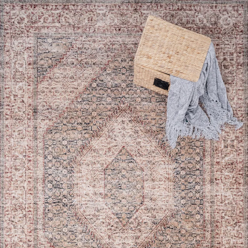 Avery-Tabriz Merlot Rectangle Rug - 9\'2\" x 12\'5\"