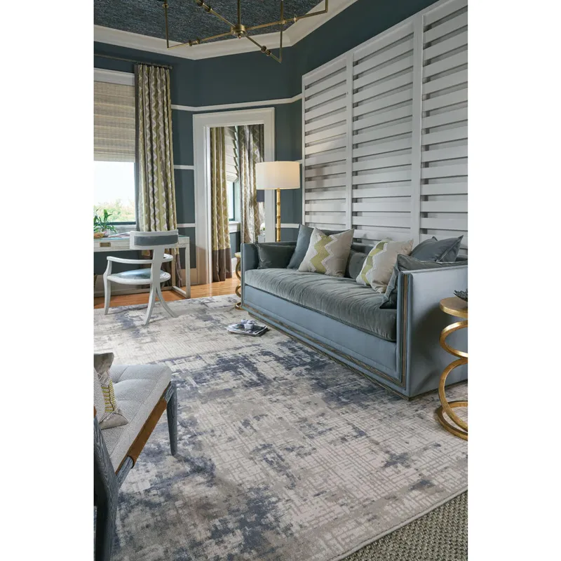 Metropolis-Mirage Cream Rectangle Rug - 3\'11\" x 5\'6\"
