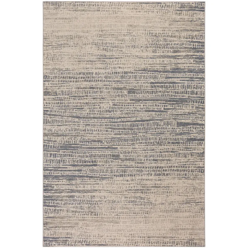 Metropolis-Skyline Cream Rectangle Rug - 9\'2\" x 12\'5\"