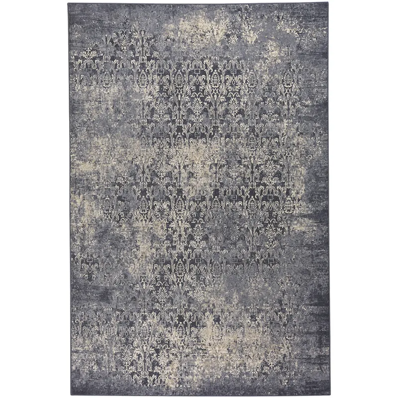 Metropolis-Victoria Indigo Rectangle Rug - 12\' x 15\'